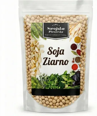 SOJA ZIARNO 1KG SWOJSKA PIWNICZKA