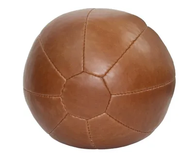 Produktbild von Traditioneller Medizinball 7 kg, handgenäht aus strapazierfähigem Kunstleder
