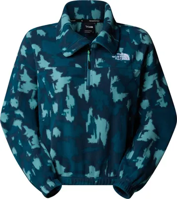 Produktbild von The North Face W Mountain Athletics Fleece 1/ Deep Cypress Painted Mo Deep Cypress Painted Mo L