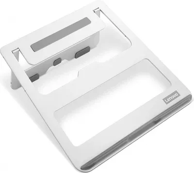 Image de Lenovo Support Aluminium pour Ordinateur Portable GXF0X02618 pour Ordinateur Portable 15" Gris et Blanc