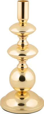 Produktbild von Present Time - Kerzenständer Dazzle Large - Vergoldet