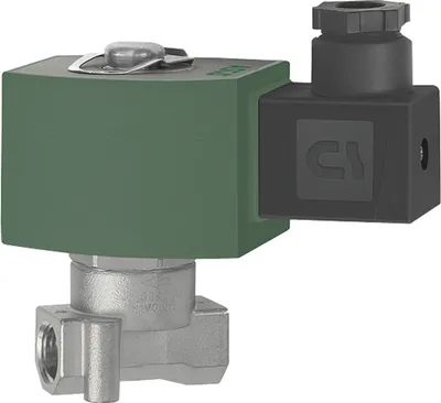 Produktbild von Riegler 2/2-Wege-MV., ES, NBR, NC, direktg., 24 V DC, G 1/4, PN 0-3,5 bar