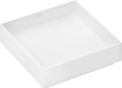 Produktbild von hansgrohe Xuniva evo E Aufsatzwaschtisch 400/400, ohne Hahnloch und Überlauf, 60324700