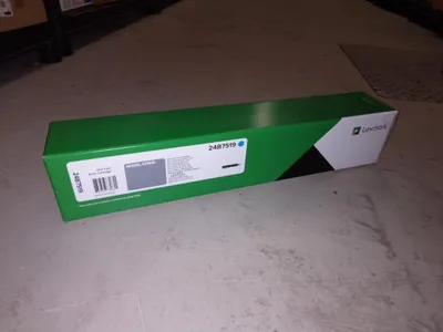 Image de Lexmark 24B7519 Cartouche de toner 1 pc Original Cyan