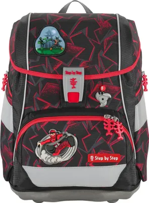 Zdjęcie produktu dla Step by Step 183680 Zestaw tornistrów 2IN1 PLUS "Ninja Yuma", 6 elementów