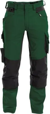 Produktbild von Dassy Stretch-Arbeitsbundhose Dynax 200980 PESCO41 Gr. 53-STANDARD flaschengrün/schwarz