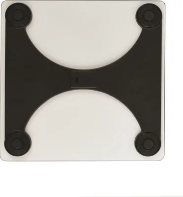 Produktbild von MSV Digitale Personenwaage Körperwaage Waage Gewichtswaage aus Sicherheitsglas, Slim Design, "Seauville Anthrazit"