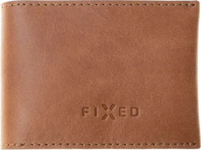 Produktbild von Ledergeldbörse Fixed Mini Smart Wallet für Apple AirTag, Braun