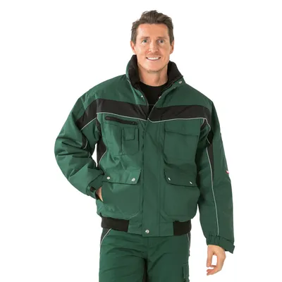 Produktbild von PLANAM Winterblouson PLALINE 2595-grün/schwarz  Größe L