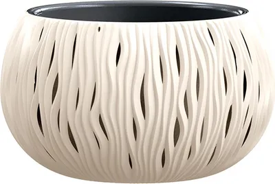 Produktbild von Blumentopf SANDY BOWL creme 29 cm