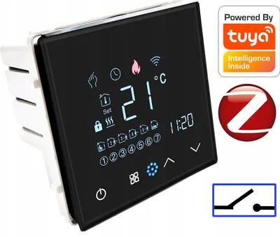 Zdjęcie produktu dla Termostat Sterownik Kotła Pompy Pieca Zigbee TUYA