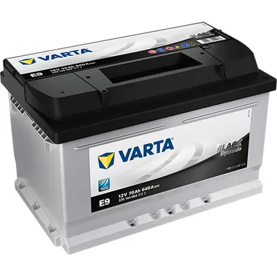 Immagine prodotto di VARTA E9 Black Dynamic 12V 70Ah 640A batteria auto 570 144 064 incl. 7,50 € di cauzione