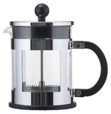 Productafbeelding van Bodum KENYA koffiezetapparaat, roestvrij staal, chroom, glas, 0,5 liter, voor 4 kopjes
