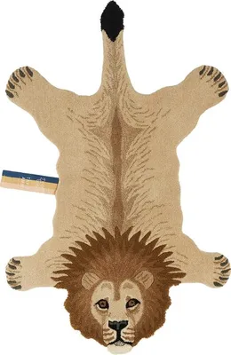Produktbild von Doing Goods Moody Lion Teppich Large - Tan | Teppiche