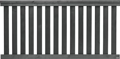 Produktbild von Vorgartenzaun Konsta Girona 180 x 90 cm anthrazit