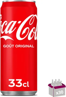 Image de Coca Cola Original Slim - 30 x 33 cL