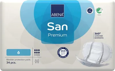 Image de Abena San Premium 6 - 1 paquet de 34 protections