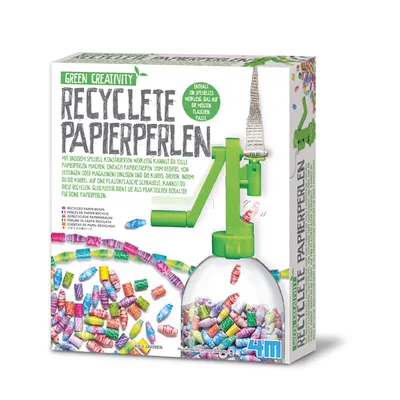 Zdjęcie produktu dla 4M Industrial Development 68243 4M Recycelte Papierperlen - Green Creativit retail