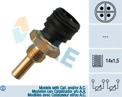 Produktbild von FAE Kühlmitteltemperatursensor 33290 passend für MERCEDES-BENZ 190 (W201)