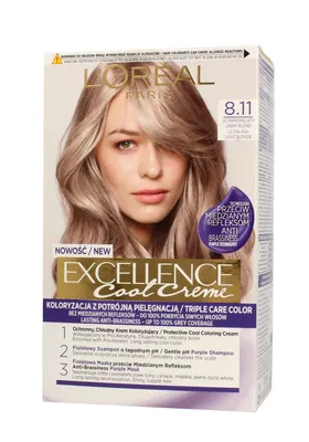 Zdjęcie produktu dla Farba Do Włosów Excellence Cool Creme 8.11 Ultra Popielaty Blond