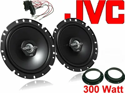 Produktbild von passend für VW Bus T5 Transporter JVC 2 Wege koaxial Lautsprecher Set Tür vorn 300 Watt