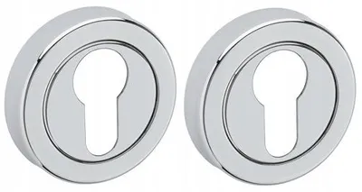 Image de Tupai 787-03 Rosace pour serrure chromé