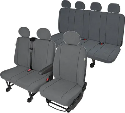 Produktbild von MERCEDES Sprinter 7-Sitzer Sitzbezüge Sitschoner in Grau