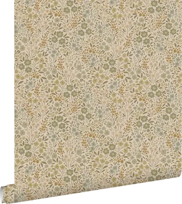 Obrázek produktu pro ESTAhome tapeta květiny olivově zelená 50 x 900 cm