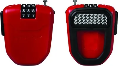 Produktbild von Hiplok FX Red Schloss-Stahlkabel