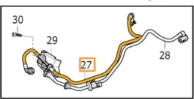 Zdjęcie produktu dla VOLVO XC60 S60 V60 II przewód podciśnienia OE