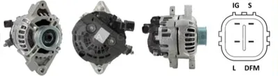 Produktbild von CASCO CAL10402AS Lichtmaschine Generator LiMa 80A 12V für TOYOTA Yaris Schrägheck (P9)