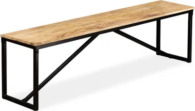 Obrázek produktu pro vidaXL Lavice z masivního mangového dřeva 160x35x45 cm