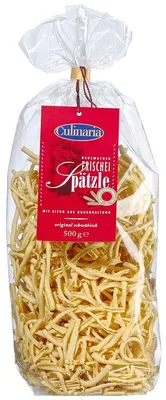 Produktbild von Culinaria Königsspätzle aus Hartweizengriess und Ei 500g 3er Pack