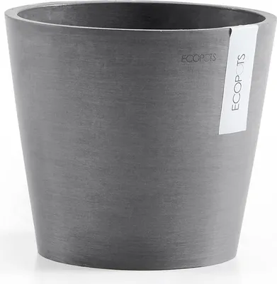Produktbild von Permapack Ecopots Amsterdam, Topfpflanzer, Freistehend, Grau, Rechteck, Drinnen, Einfarbig