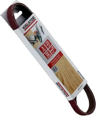 Produktbild von Satz aus 3 Schleifbändern - Körnungen abgestimmt - 13 x 457 mm - Kreator