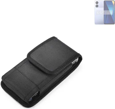 Produktbild von Holster Gürteltasche kompatibel mit POCO C65 Holster Gürtel Tasche wasserabweisend Handy Hülle Schutz Hülle Outdoor schwarz K-S-Trade