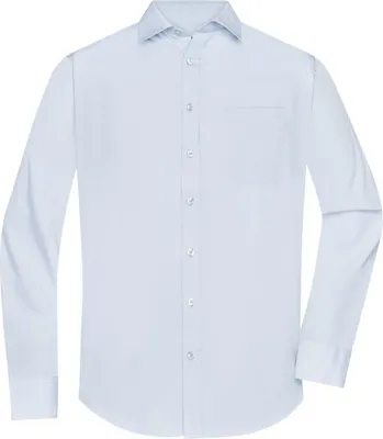 Produktbild von Klassisches Shirt aus pflegeleichtem Mischgewebe light-blue, Gr. XXL