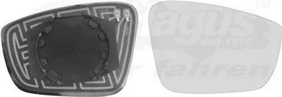 Produktbild von Van Wezel Spiegelglas rechts für Seat Mii Skoda Citigo VW Up!
