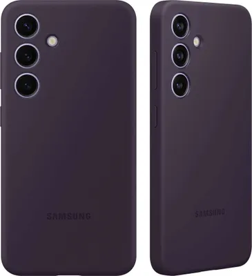 Obrázok produktu pre Samsung Silicone Case Dark Violet, Ochranný obal, Samsung, Galaxy S24, 15,8 cm (6.2"), Fialová