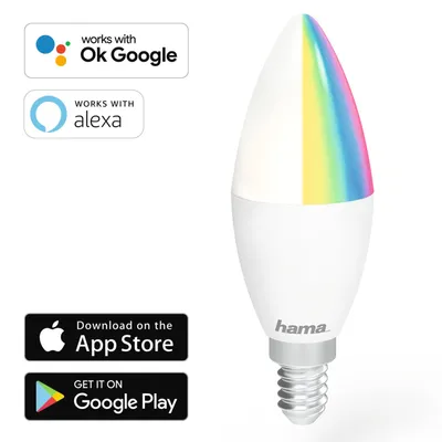 Produktbild von Hama 00176549, 4,5 W, 32 W, E14, 350 lm, 25000 h, Multi