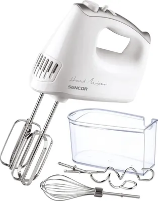 Immagine prodotto di Sencor Shm5206Wh-Eue3 Sbattitore Bianco 500W 5 Velocità 3 Attività