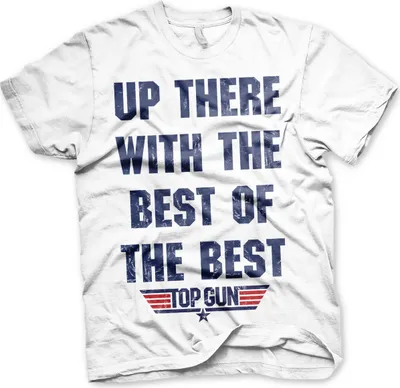 Immagine prodotto di Maglietta Up There With The Best Of The Best - Grande - Bianco