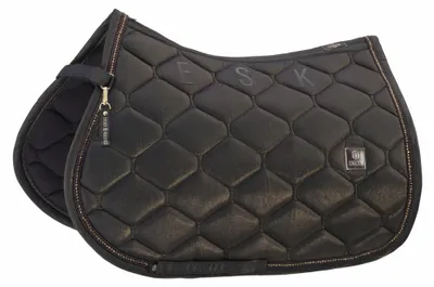 Produktbild von Eskadron HERITAGE Schabracke " GLAM CRYSTAL " Form - Dressur Farbe - black-truffle