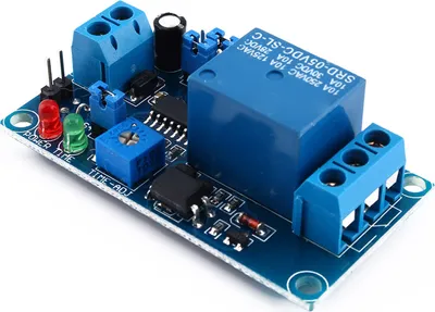 Image de Nouveau DC 5V Adjustable Delay Timer Relay Module Switch On/Off