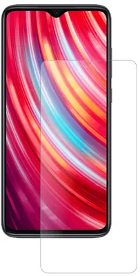 Produktbild von 1x Schutzfolie für Xiaomi Redmi Note 8 matt - Anti-Shock 9H Folie dipos Glass Kunststoffglas