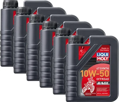 Produktbild von Liqui Moly Motoröl Motorbike 4T Synth Offroad Race 3051 10W-50 6 l