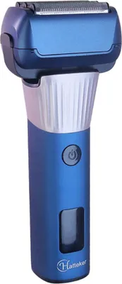 Produktbild von INF 5-Klingen Elektrischer Rasierer für Herren - Nass & Trocken, LED Anzeige Blau