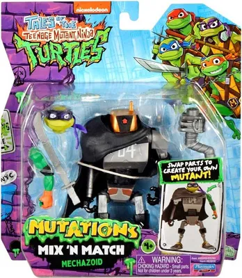 Zdjęcie produktu dla Playmates Figurka akcji TMNT Mechazoid - Mix and Match Mutant Toy