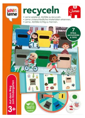 Produktbild von Ich lerne - Recycling, 3 Jahr(e), Karton, Mehrfarbig