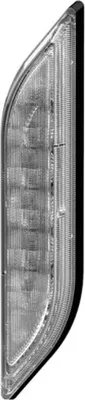 Imagen del producto de Luz intermitente delantera derecha, 24 V, LED, marca HELLA, de uso universal para diversos vehículos.